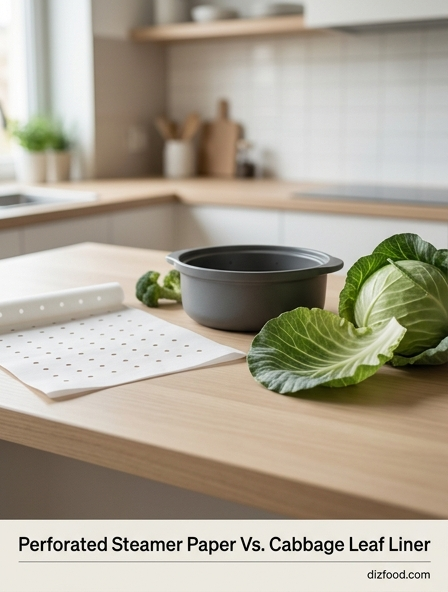 Perforated Steamer Paper Vs Cabbage Leaf Liner: Which Is Best For Non-Stick Steaming Results?