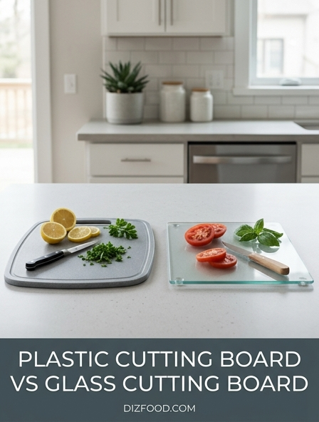 Plastic Cutting Board Vs Glass Cutting Board - The Better Surface for Knife Safety and Kitchen Hygiene