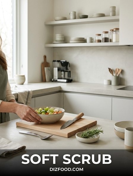 How to Use Soft Scrub to Maintain a Polished and Streak-Free Kitchen Surface