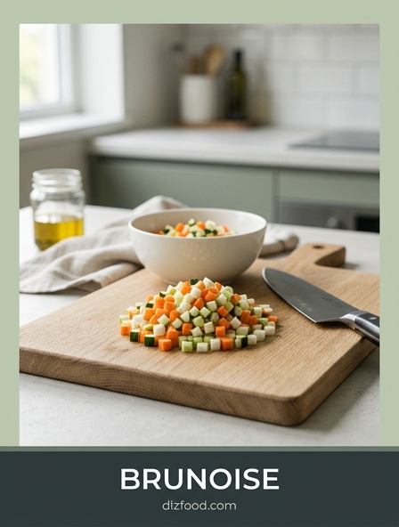 Achieving the Perfect Brunoise for Refined Sauces and Professional Garnishes