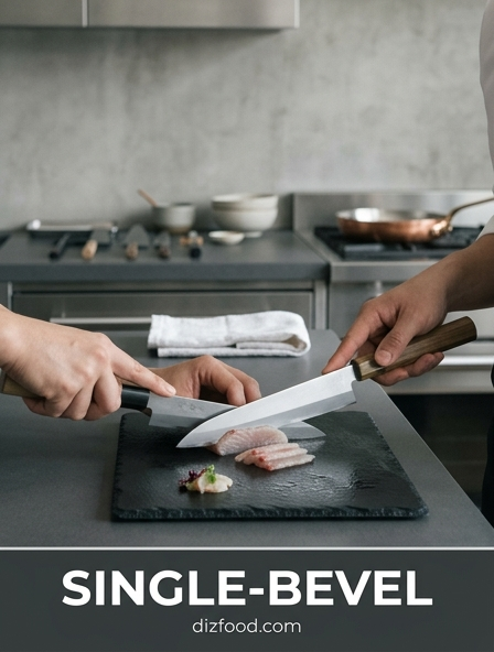 Understanding the Professional Precision of a Single-Bevel Usuba Knife