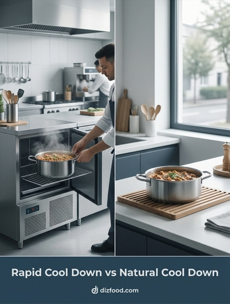 Rapid Cool Down Vs Natural Cool Down - Which Method Keeps Your Food Safest?