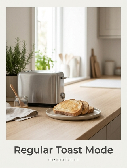 When To Use Regular Toast Mode For Even Heat Distribution and Maximum Snap