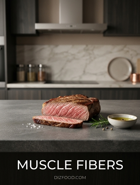 Why Relaxed muscle fibers Lead to Faster Flavor Penetration in Proteins