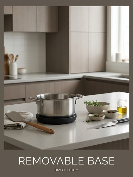 Achieve Maximum Hygiene with a removable base for Small Kitchen Appliances