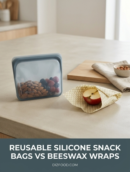 Reusable Silicone Snack Bags Vs Beeswax Wraps: The Winner For Keeping Your Food Fresh!