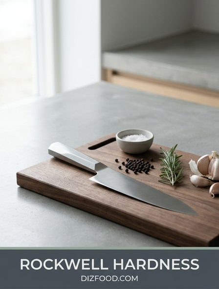 Evaluating Kitchen Blade Longevity Through Professional Rockwell Hardness Standards