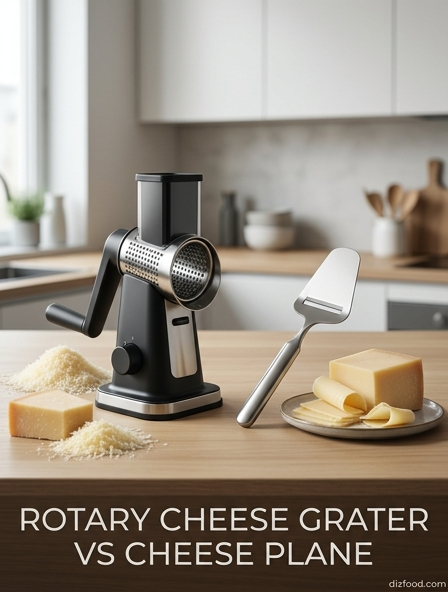 Rotary Cheese Grater Vs Cheese Plane: Which Is The Best For Your Cheese?