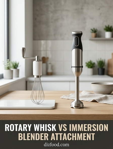 Rotary Whisk Vs Immersion Blender Attachment: The One That Masters Your Mixing Tasks!