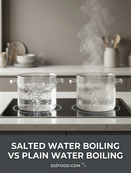 Salted Water Vs Plain Water Boiling - The Essential Guide to Speed and Flavor in Your Cooking