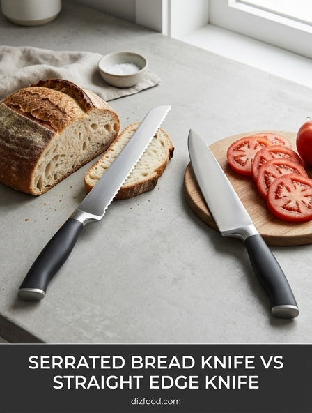 Serrated Bread Knife Vs Straight Edge Knife - Choosing The Perfect Blade For Every Slice