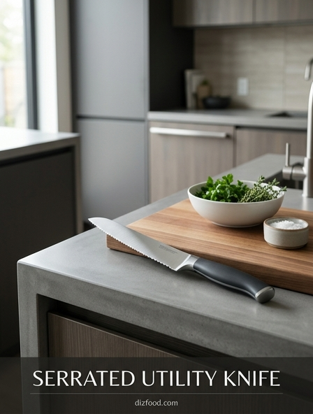 Why the serrated utility knife is the perfect tool for slicing waxy textures