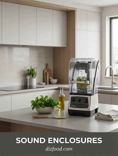 Why integrated sound enclosures are the most effective solution for reducing blender decibels