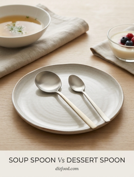 Soup Spoon Vs Dessert Spoon: The Crucial Difference For Your Perfect Table Setting!