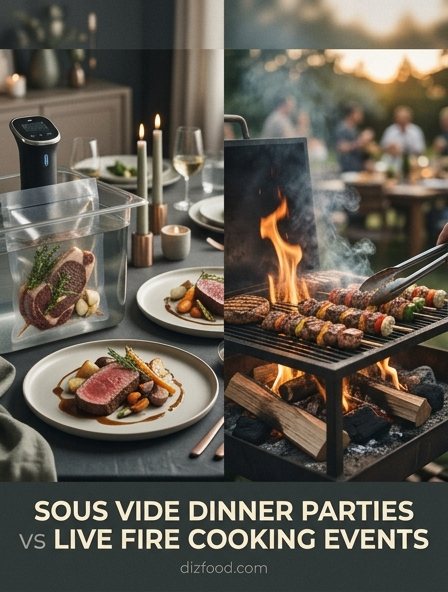 Sous Vide Vs Live Fire: The One That Delivers The Ultimate Dinner Party Experience!