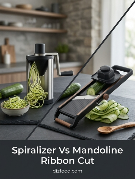 Spiralizer Vs Mandoline Ribbon Cut - Selecting The Ideal Tool For Gourmet Vegetable Pasta