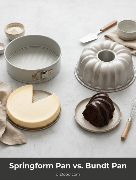 Springform Pan Vs Bundt Pan: The Right Choice for a Flawless Finish on Your Favorite Cakes