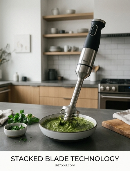How stacked blade technology delivers efficient crushing for modern kitchen appliances
