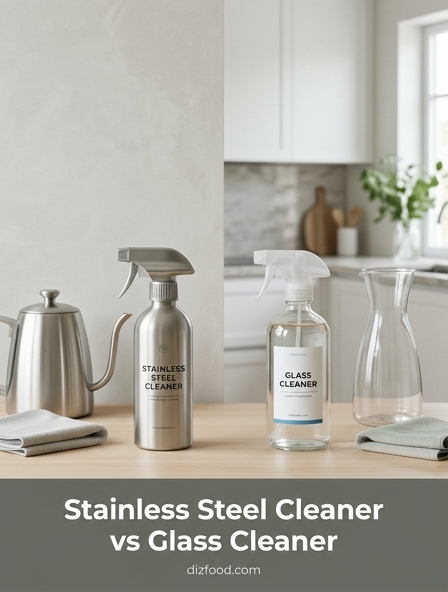 Stainless Steel Cleaner Vs Glass Cleaner - Choosing The Right Polish For A Streak-Free Kitchen