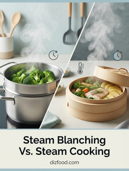 Steam Blanching Vs. Steam Cooking - Which Method Is Best For Your Food?