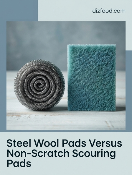 Steel Wool Pads Vs Non-Scratch Scouring Pads - Which Is Best For Your Cookware?