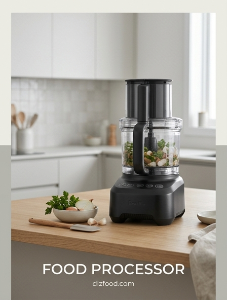 Streamlining High Volume Kitchen Prep with a Motorized Food Processor