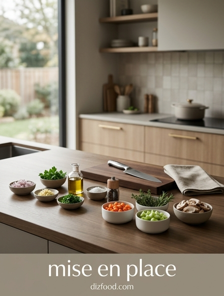 Mastering the Art of mise en place for a Streamlined Kitchen Workflow