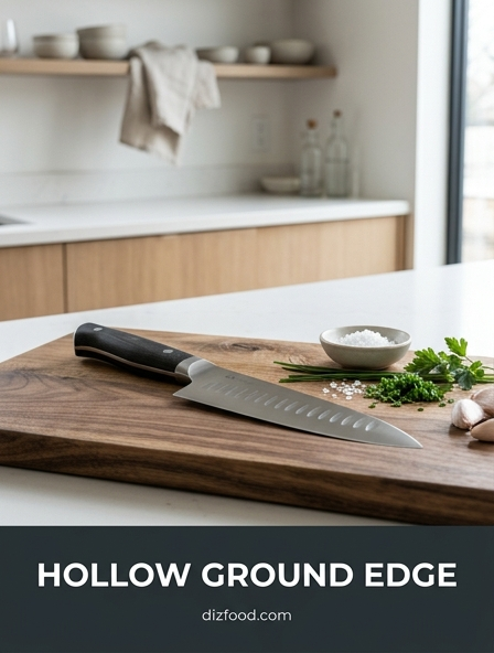 Achieve Surgical Precision and Maximum Sharpness Using a hollow ground edge