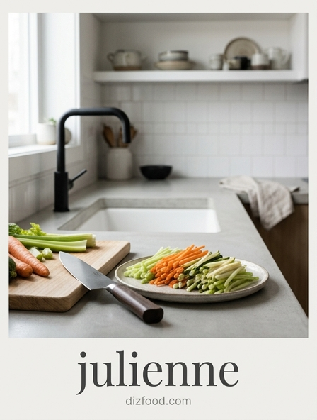 Mastering the julienne Technique for Elegant and Uniform Culinary Presentations