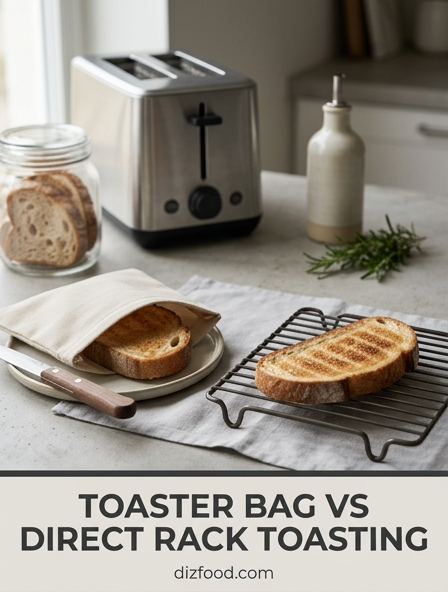 Toaster Bag Vs Direct Rack Toasting - Which Is Best For Your Perfect Slice?
