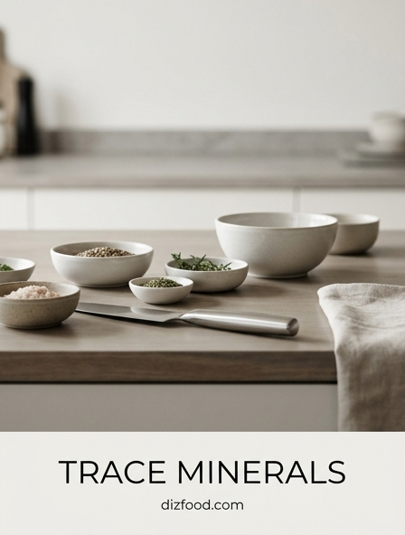 Understanding the Role of trace minerals in Elevating Culinary Salt Profiles