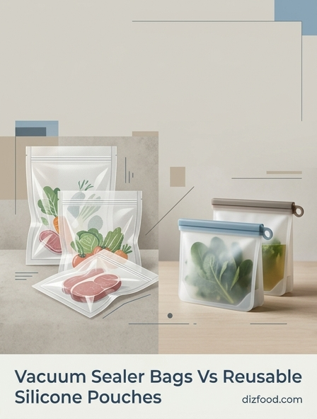 Vacuum Sealer Bags Vs Reusable Silicone Pouches - The One That Delivers The Ultimate Food Preservation!