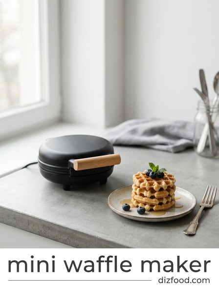 Why a mini waffle maker Is the Best Space-Saving Choice for Versatile Cooking