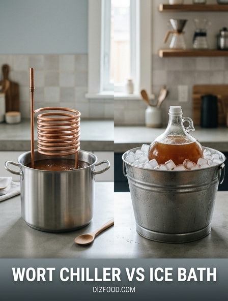 Wort Chiller Vs Ice Bath: Selecting The Most Efficient Method To Cool Your Brew